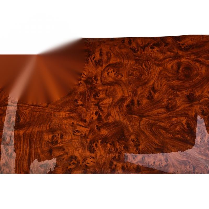 Glossy Simulation Wood Grain Vinyl Sticker Decal Roll Car Interior Film Wrap
