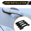Toyota 4Runner 4pcs Black Exterior Door Handle Covers (2010-2019)