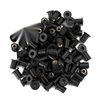 100 Quantity M5 Rubber Well Nut Windscreen & Fairing 5mm Wellnuts Fits 10mm Hole