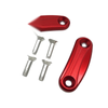 Kawasaki ZX-10R Red Rearview Mirror Block Off Base Plates (2016-2023)