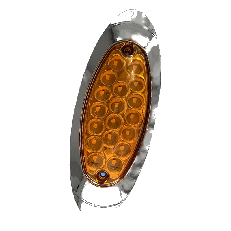 Truck Trailer RV Car Lorry Amber LED Turn Signal Light