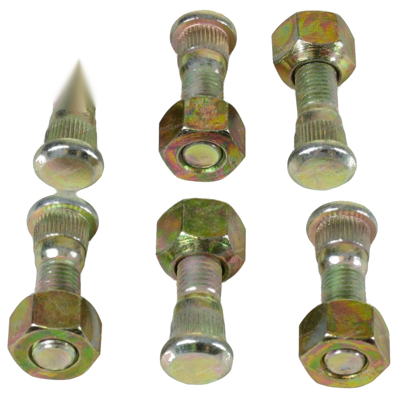 Toyota Dyna LY220R 6 x REAR Wheel Studs + Nuts (2001–2004)
