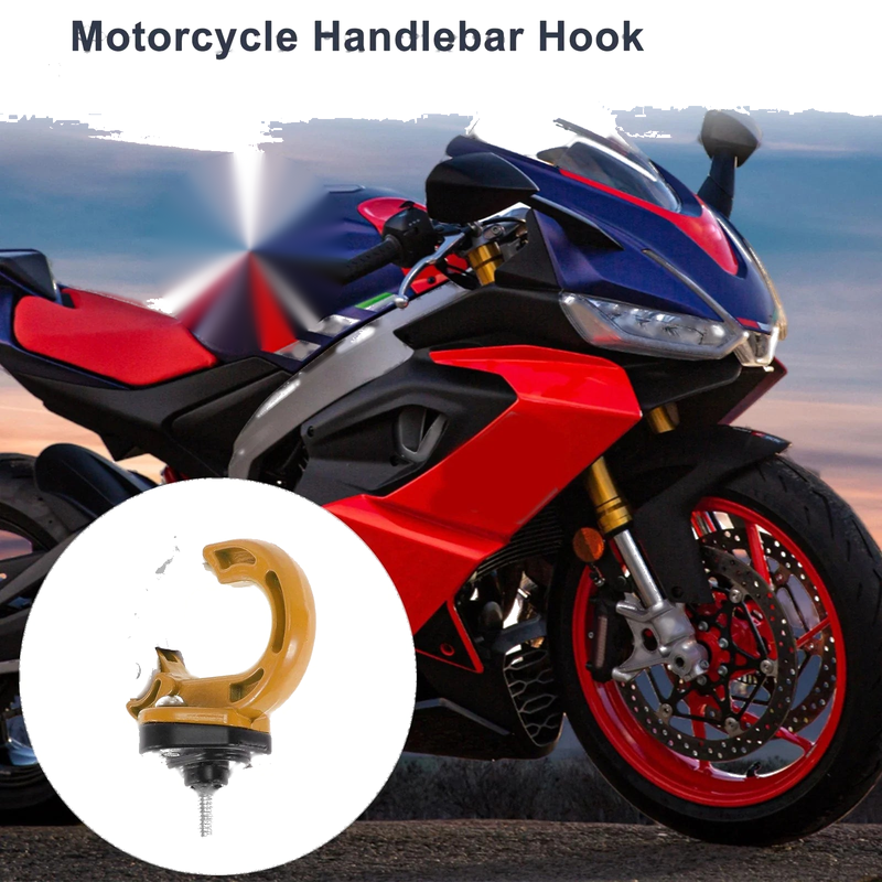Round Shape Aluminum Alloy Motorcycle Hanging Hook 1 Pc