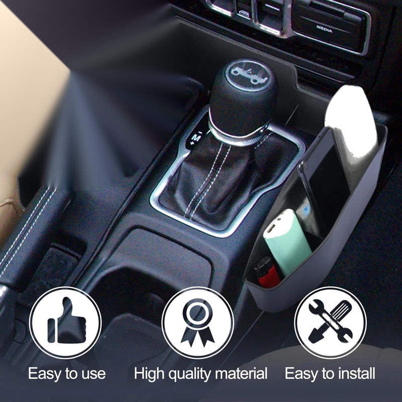 Jeep Wrangler Gear Shift Console Storage Box Tray Organizer (2007-2018)