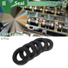 Oil Seal NBR Rubber 40x65x12mm High Pressure Black 5 Pcs
