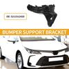 Toyota Corolla 1 Pc RH Side Front Bumper Support Bracket Black (2004-2006)
