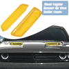 Dodge Challenger Engine Hood Air Conditioner Outlet Cover Trim Yellow