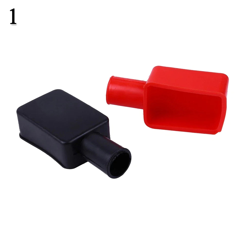 Car Truck Motorcycle Battery Terminal Cover / 2 x Rubber /