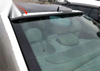 Mercedes Benz E-Class W211 Unpainted Rear Roof Window Spoiler (2003-2009)