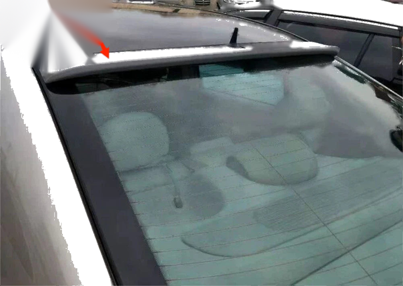 Mercedes Benz E-Class W211 Unpainted Rear Roof Window Spoiler (2003-2009)