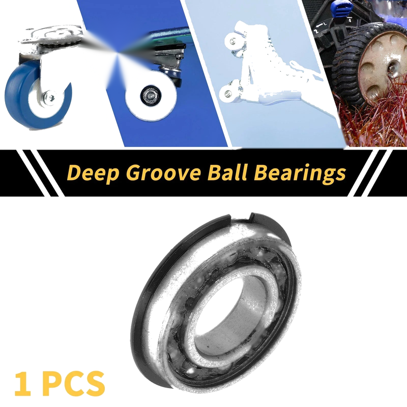 Scooter Skateboard Wheel Deep Groove Ball Bearings P5 12x24x6mm