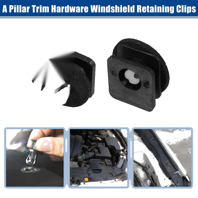 Ford Explorer 15 x Pillar Trim Hardware Windshield Clips (2011-2019)