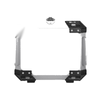 45L Waterproof Motorcycle Tail Box Scooter Trunk Silver Luggage Storage