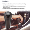 BMW X3 2004-2020 Plastic Shifter Knob Brown / Black 6 Speed Shift Knob