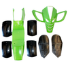 49cc Mini Quad ATV Green Plastics Fairing Guards Mud Guard Foot Rest