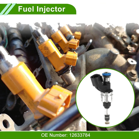 Chevrolet Malibu 2.4L Black Fuel Injector (2013-2014)