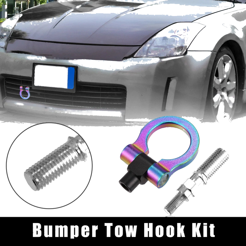 Infiniti QX70 Tow Hook Screw Kit Multicolor O-Shape Front & Rear Bumper