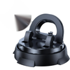Car Phone Holder with Adjustable Clamp and 360 Degree Rotatable Dashboard Mount