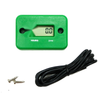 Marine ATV Motorcycle Dirt Bike Ski Engine GREEN Inductive Waterproof Hour Meter