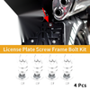 Universal Motorcycle License Plate Screws Cover 40mm M6