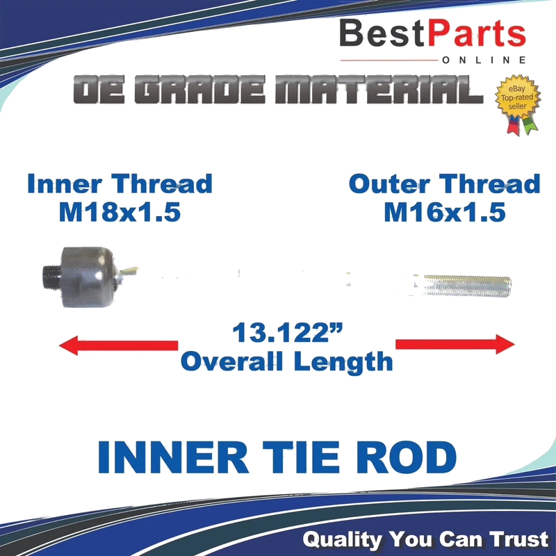 GMC Sierra / Yukon Steering Inner Tie Rod End (2014–2020)