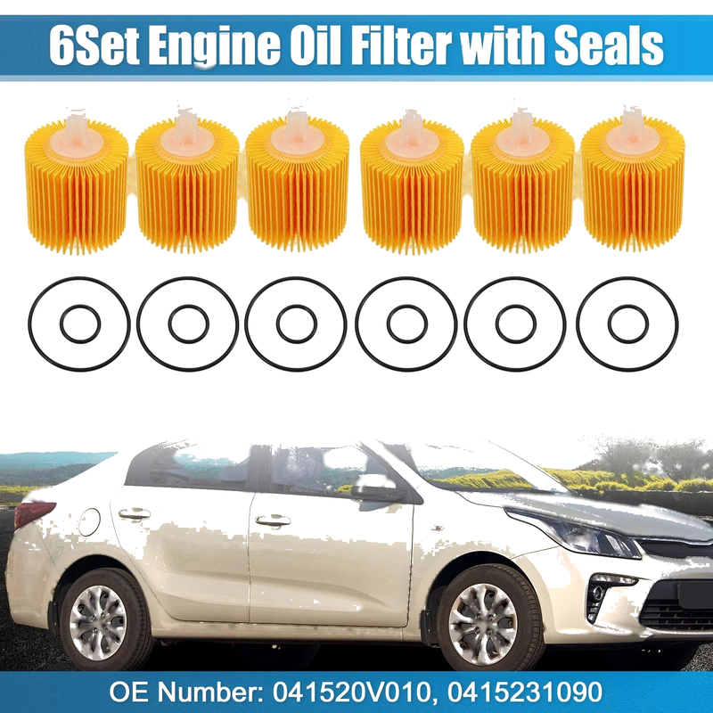 Toyota Avalon Engine Oil Filter 6 x