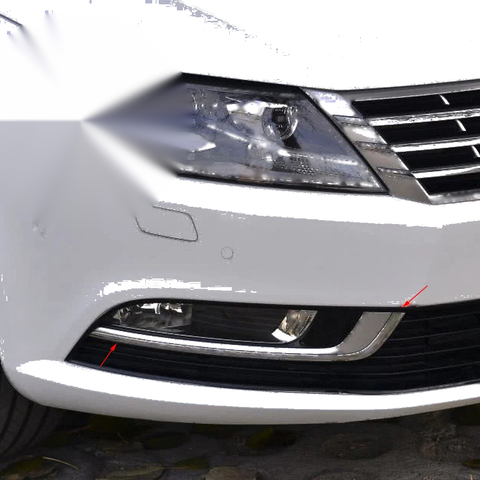 VW CC Chrome Front Right Fog Light Cover Grille (2013-2017)
