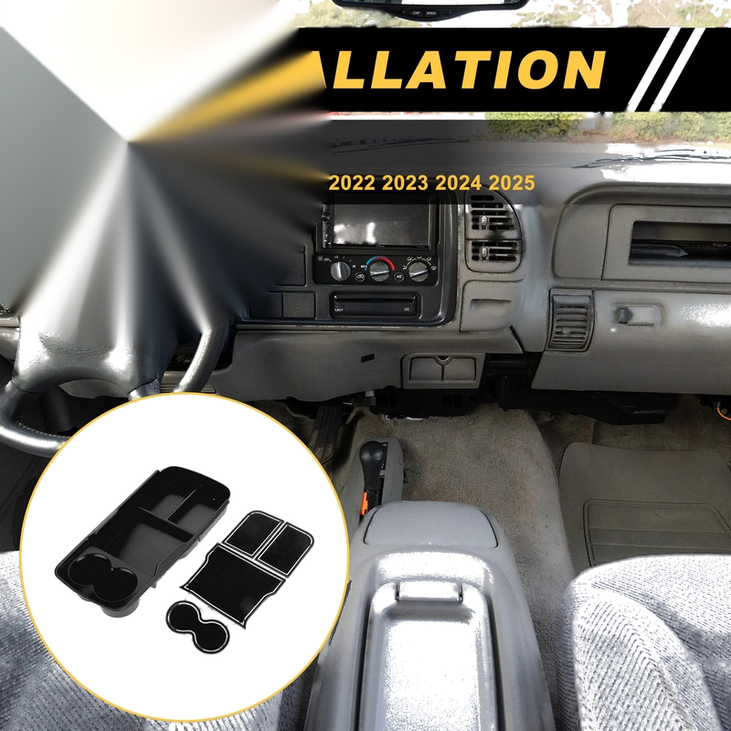 Kia EV6 / GT / GT Line (2021-2025) White Center Console Organizer Tray