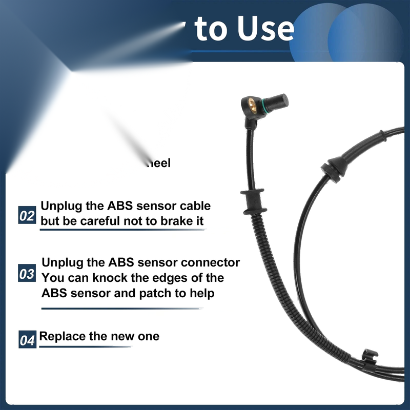 Ford F-150 2004-2005 Front ABS Wheel Speed Sensor