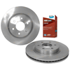 Nissan Navara D23 NP300 Front Brake Rotors Pads (2015 - 2020)