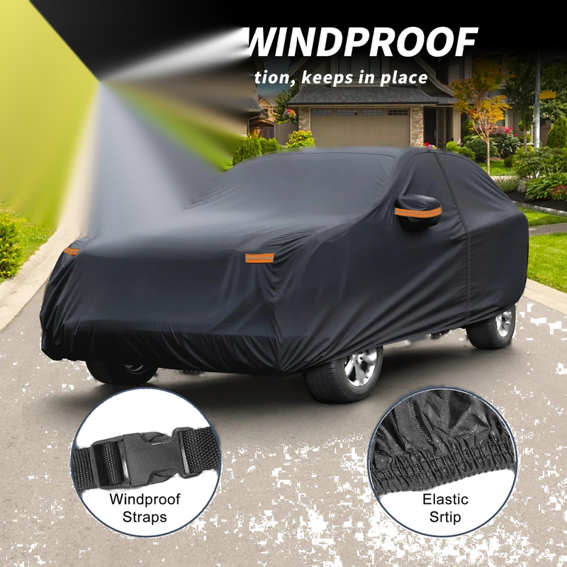 Subaru Forester Waterproof Car Cover with Driver Door Zipper (2003-2023)