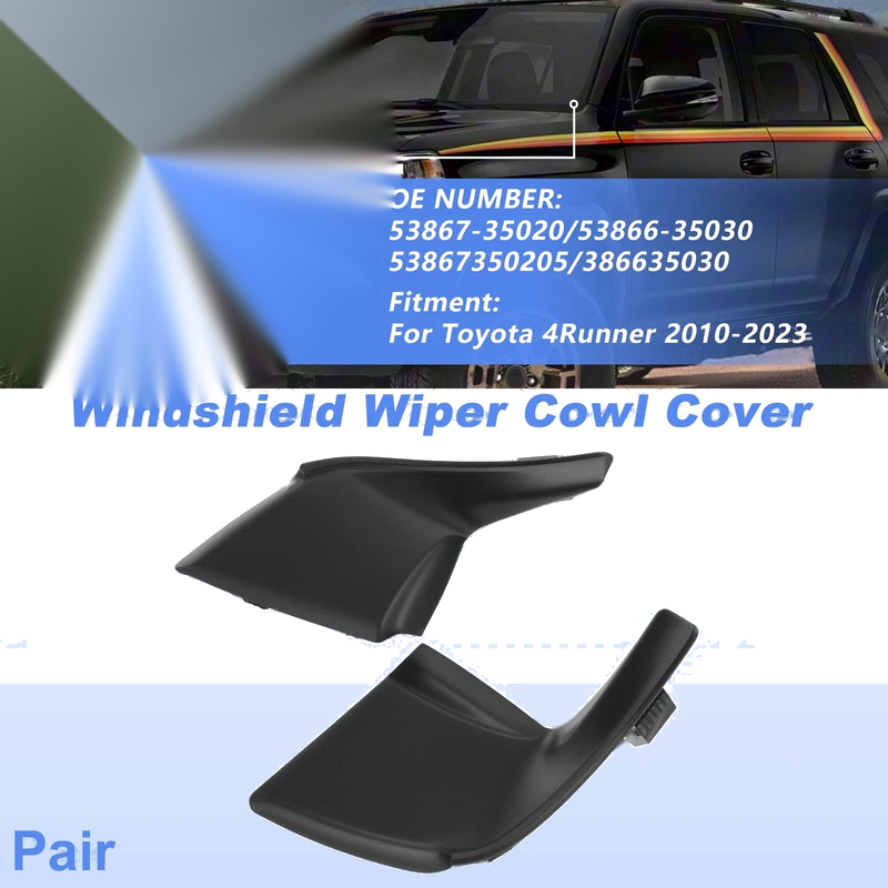 Toyota 4Runner 1 pair Windshield Cowl (2010–2023)