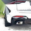 BMW X3 G01 LCI M Sport (2022+) Gloss Black Rear Bumper Side Corner Covers