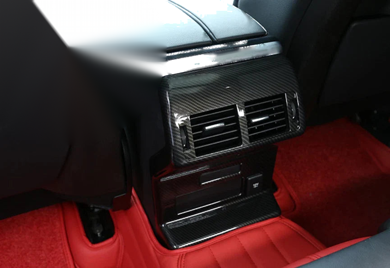 Range Rover Velar ABS Carbon Fiber Rear Air Vent Outlet Cover Trim (2018-2023)