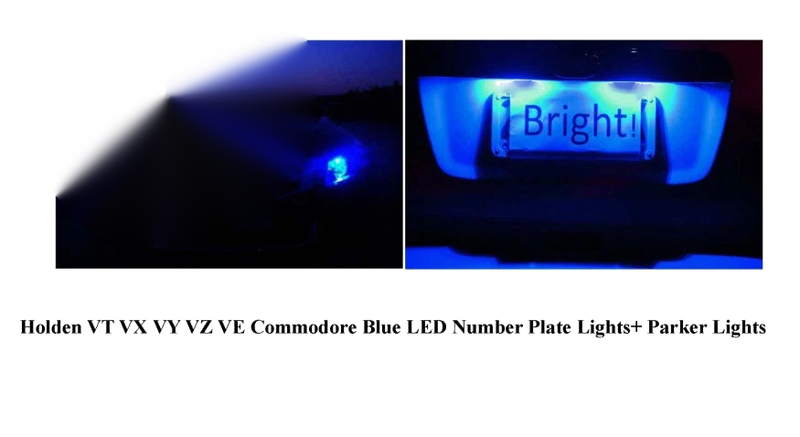 Holden VT VX VY VZ VE Commodore LED Parker & Number Plate Lights (1997-2013)