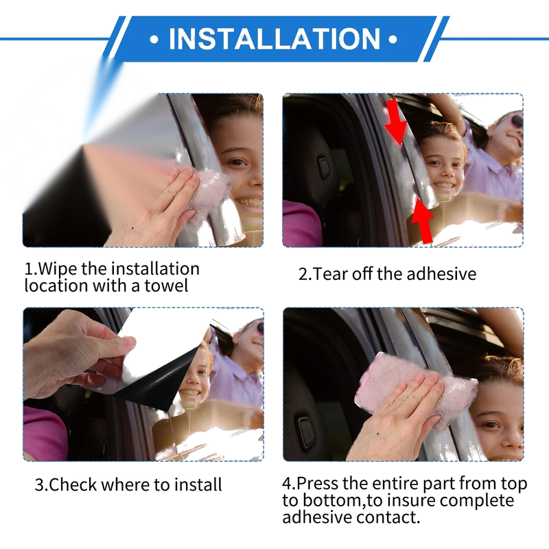 Infiniti G35 (2007-2015) Silver Tone 6 Pcs Door Pillar Window Trim