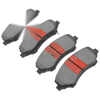 Dodge Nitro 3.7L 2.8L MAGNUM (2007-2012) Wagon Front Disc Brake Pad Set