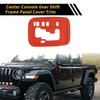 Jeep Wrangler JK Center Console Gear Shift Frame Panel Trim (2007-2018)