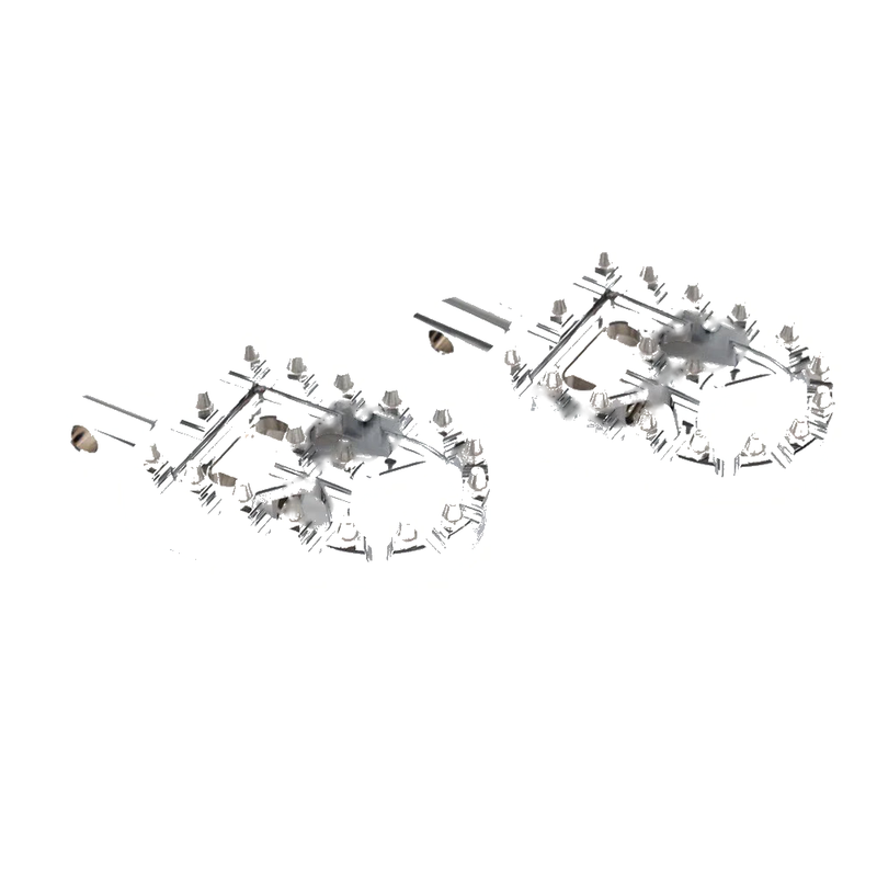 Harley FXBB FXLR FXLRS FXLRST FXST FLSB FXBR Rear Foot Pegs (2018-2023)