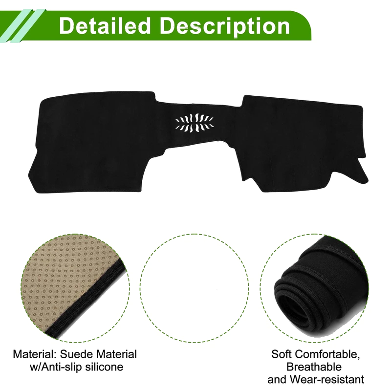 Mazda CX-30 2020-2024 Sun Protector Black Dashboard Cover Mat