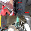 Honda 10 x Fender Liner Mud Guard Clips (2006-2011)