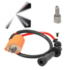 Suzuki DRZ400S / DRZ400E / DRZ400SM / DRZ400 Ignition Coil Spark Plug + CAP (2000–2023)