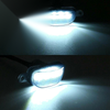 Ford F150 4 x Smoked Lens White LED Front Grille Running Lights (2010-2023)