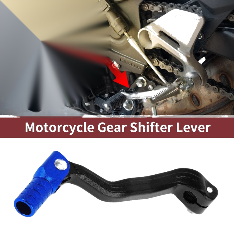 Bosuer M4 Black Blue Shifter Lever Folding