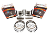 Honda CB250N 62mm Piston Set with Rings & Clips (1980-1982)