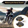 Motorcycles Set Universal Hand Guard Knuckle Protector Gold Tone PC