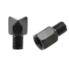 2x Motorcycle Scooter Mirror Adapter M10 Left to Right Hand Thread