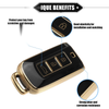 Mitsubishi Outlander 3 Button TPU Black Key Fob Cover
