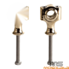 Harley Chopper Dyna Street Bob 1 Inch Retro Brass Handlebar Risers