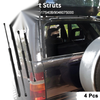 Infiniti QX56 Rear Window Glass & Tailgate Lift Supports Struts (2004-2010)